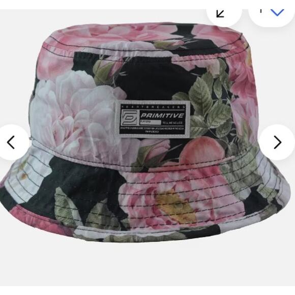 New  Primitive Eden Floral‎ Skate Hat, Fishing Cap Skater Bucket Hat skateboard - Picture 2 of 2